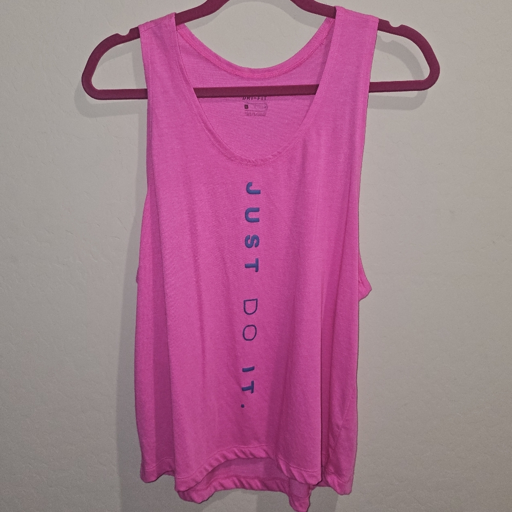 Nike Women's Pink Tank Top